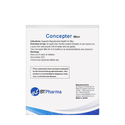 Concepter Men 30 Sachets
