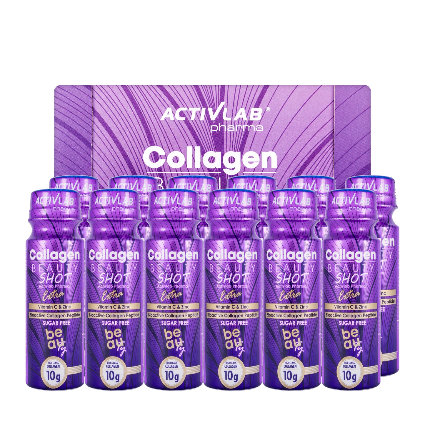 Activlab Collagen Beauty Shot Extra 12 x 180 ml