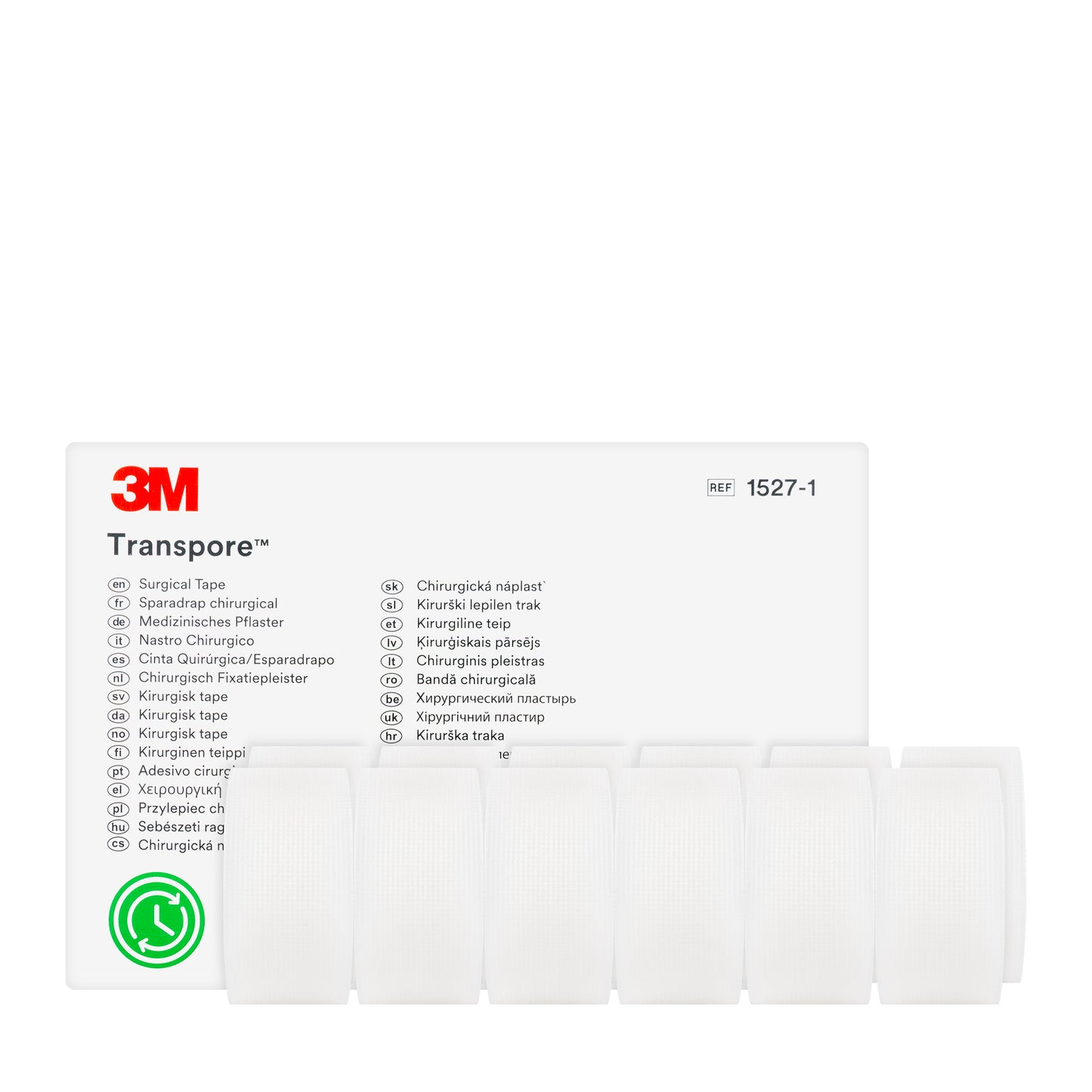3M Transpore Surgical Tape 2.5 cm x 9.1 m