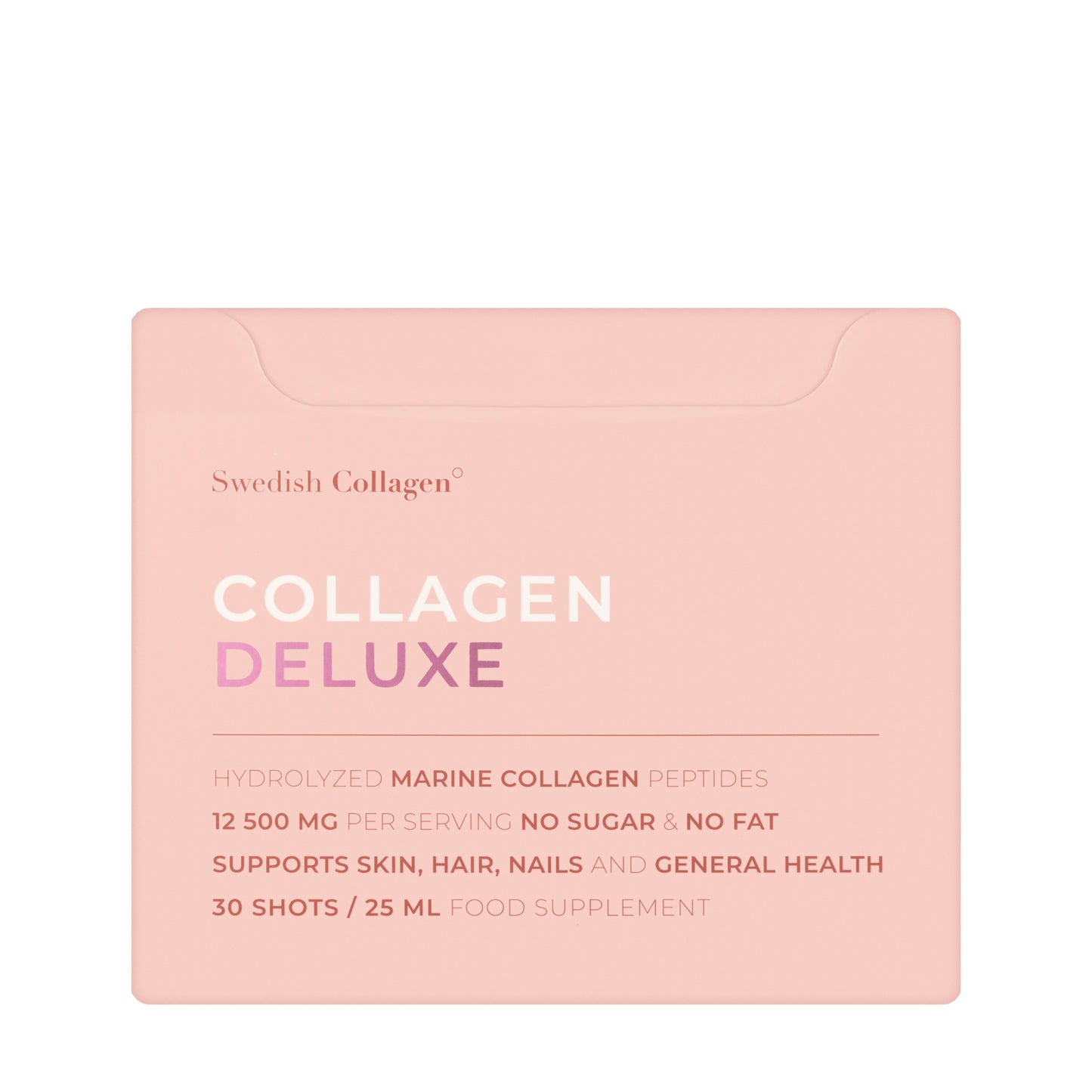 Swedish Collagen Deluxe Shots 12500 mg 30 x 25 ml