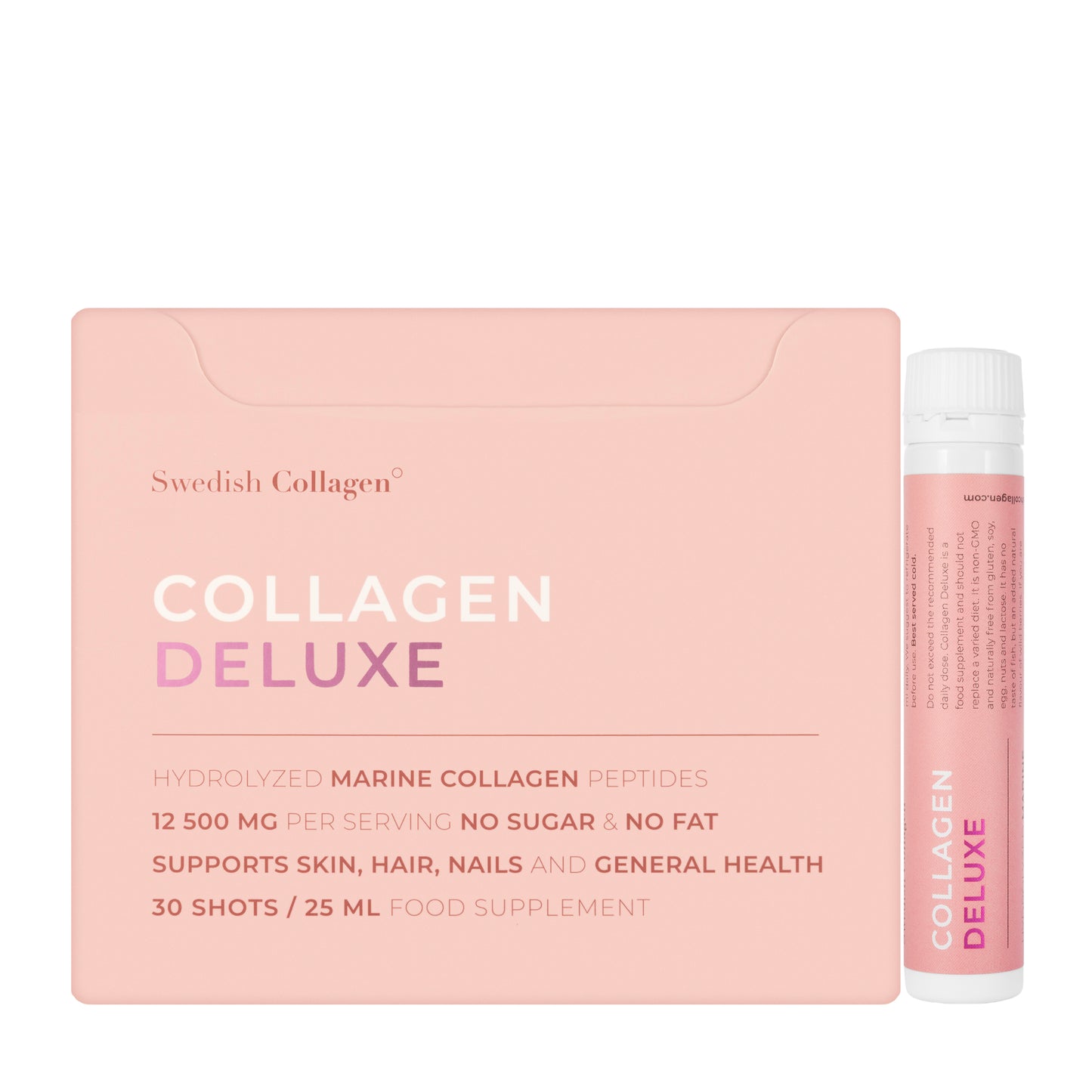 Swedish Collagen Deluxe Shots 12500 mg 30 x 25 ml