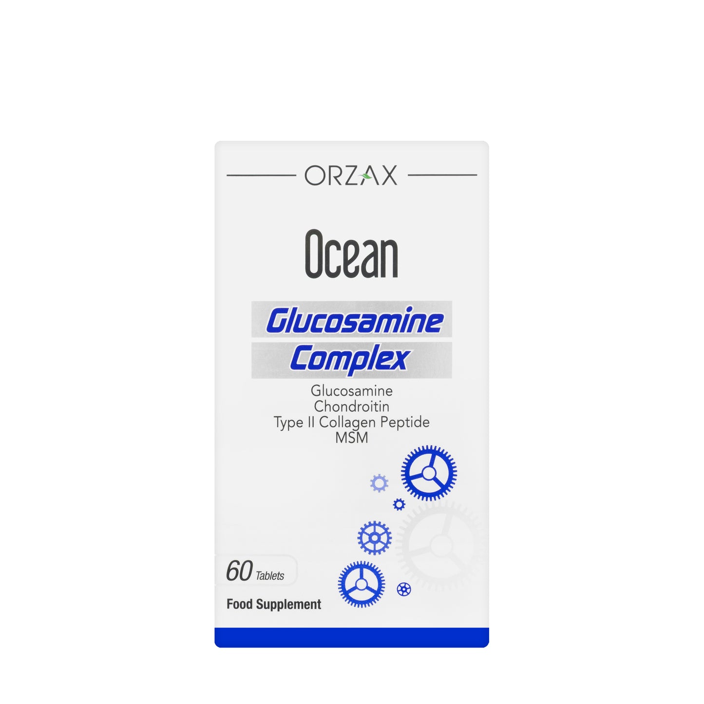 Orzax Ocean Glucosamine Complex 60 Tablets
