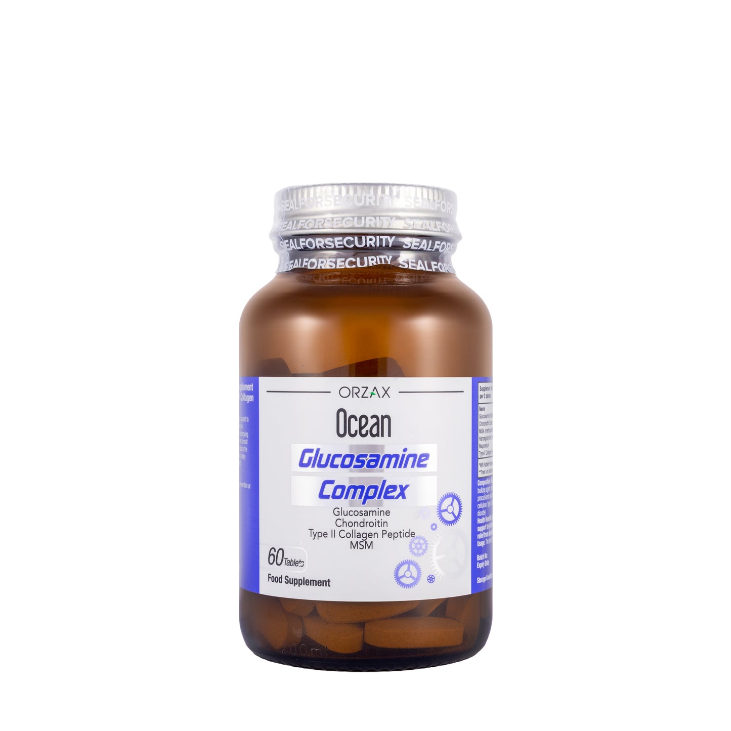 Orzax Ocean Glucosamine Complex 60 Tablets