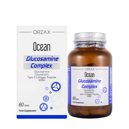 Orzax Ocean Glucosamine Complex 60 Tablets