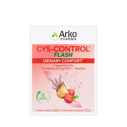 Arkopharma Cys-Control Flash 10 + 10 Capsules