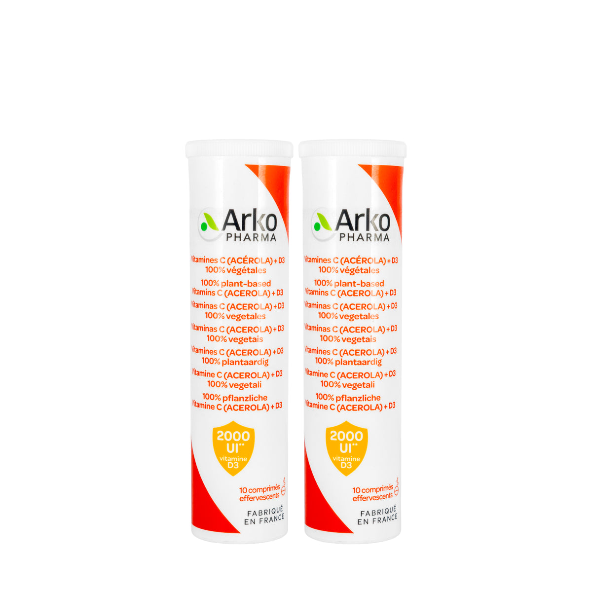 Arkovital Vitamin C + D3 20 Effervescent Tablets