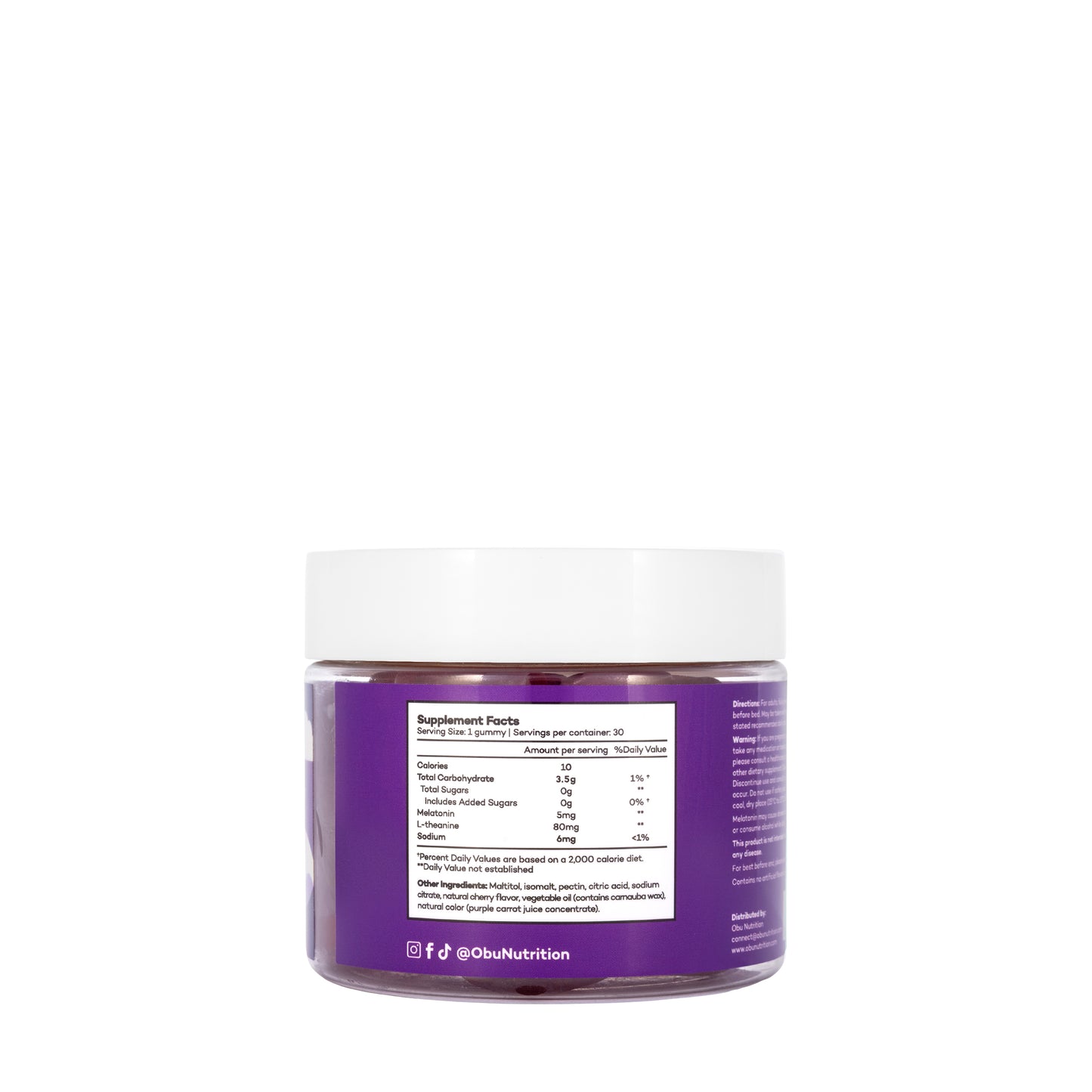 OBU [Vit-D3 + Probiotic + Extra Sleep Gummies] (Offer)