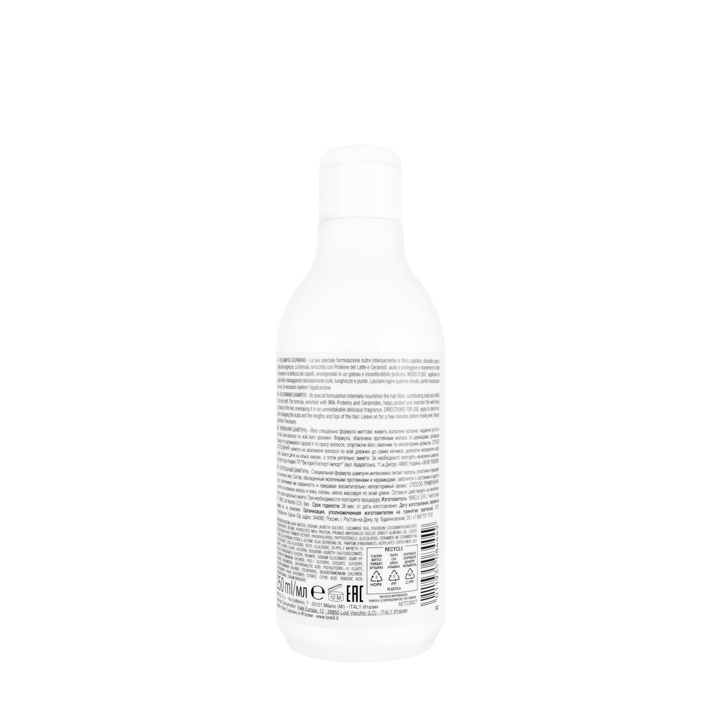 Brelil Milky BB Gourmand Shampoo 250 ml