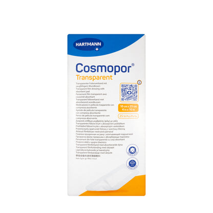 Hartmann Cosmopor Transparent 10×25 cm 25 Pieces