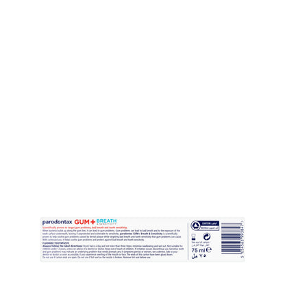 Parodontax Gum + Breath & Sensitivity  Original 75 ml
