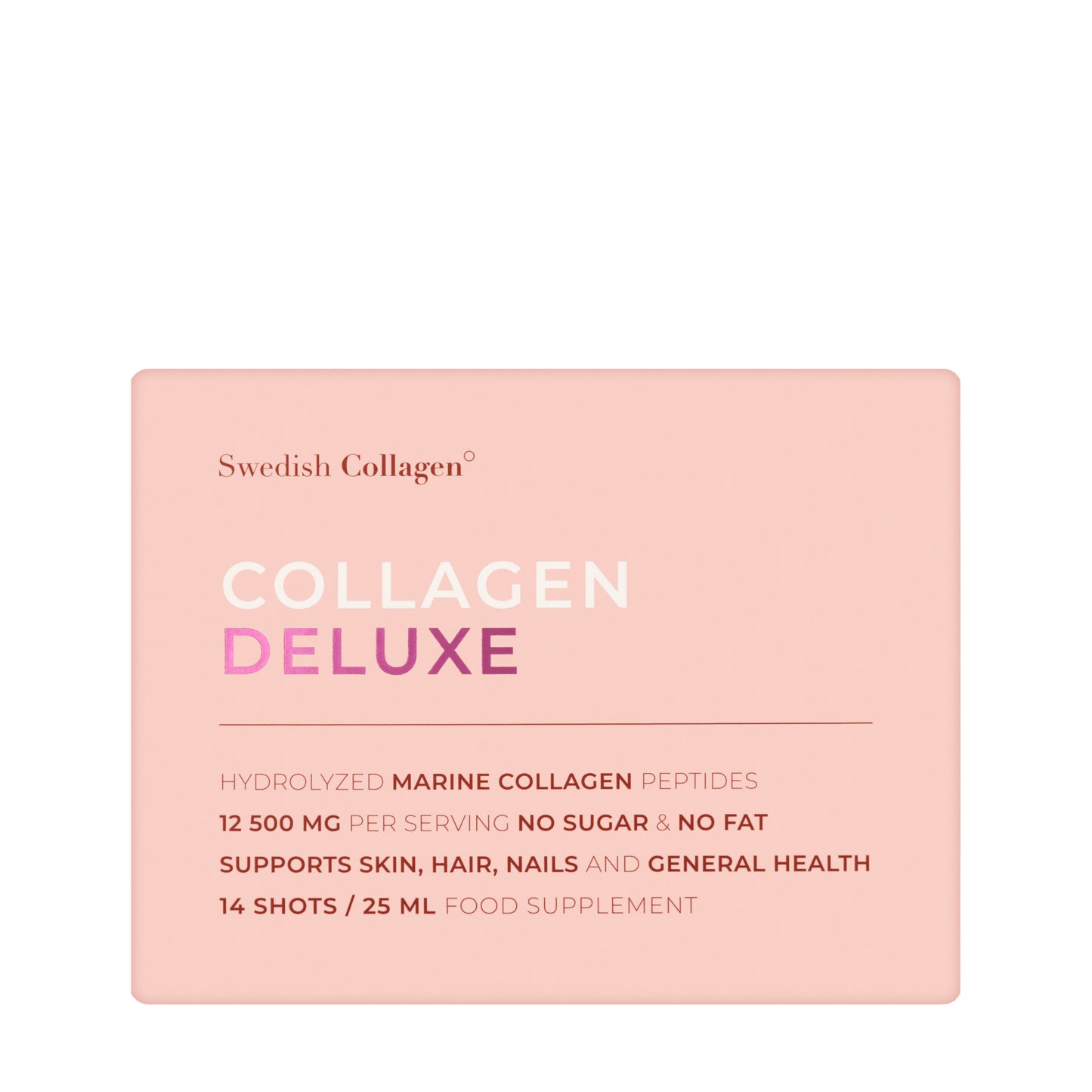 Swedish Collagen Deluxe Shots 14×25 ml