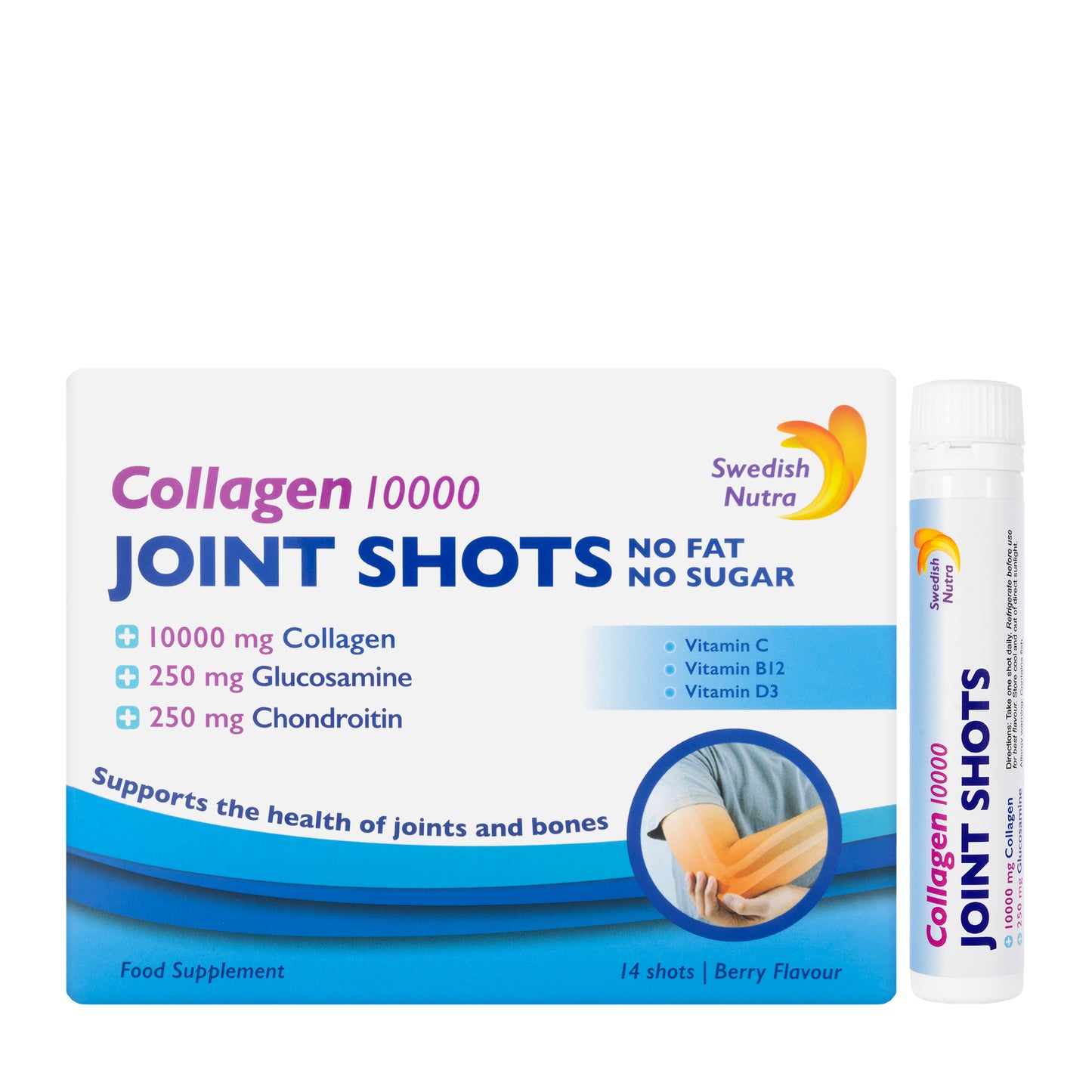 Swedish Collagen Joint Shots 14×25 ml
