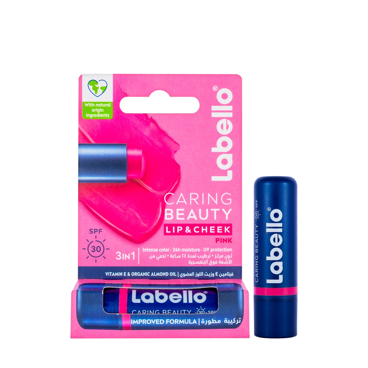 Labello Beauty Lip & Cheek Pink 4.8 gm