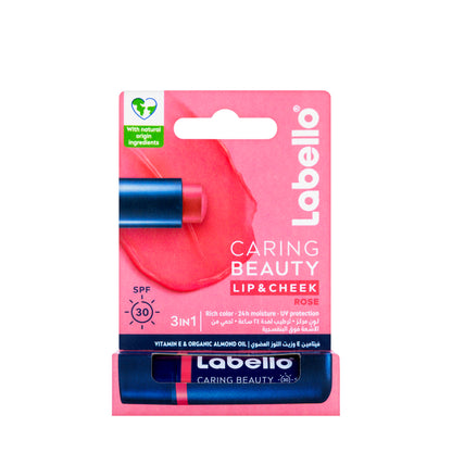 Labello Beauty Lip & Cheek Rose 4.8 gm