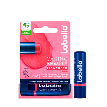 Labello Beauty Lip & Cheek Rose 4.8 gm