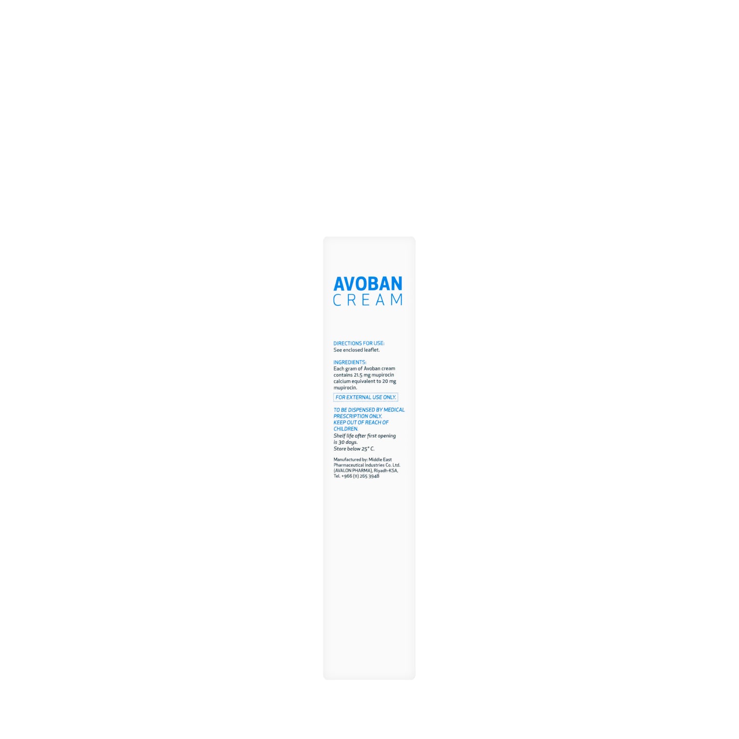 Avalon Avoban 2% Skin Cream 30 gm