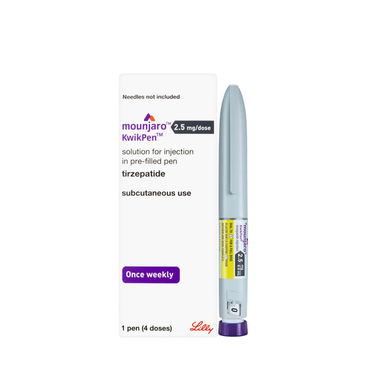 Mounjaro 2.5 mg/0.6 ml KwikPen Injection 4 Doses