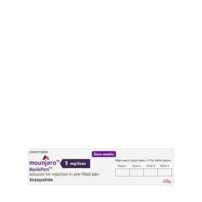 Mounjaro 5 mg/0.6 ml KwikPen Injection 4 Doses