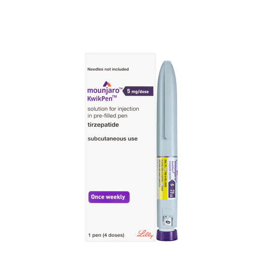 Mounjaro 5 mg/0.6 ml KwikPen Injection 4 Doses