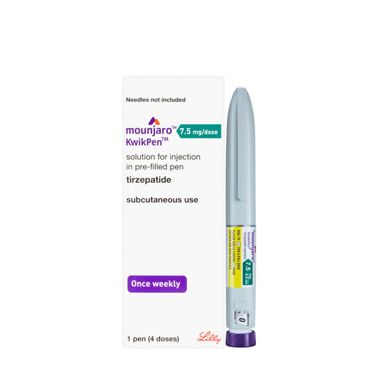 Mounjaro 7.5 mg/0.6 ml KwikPen Injection 4 Doses
