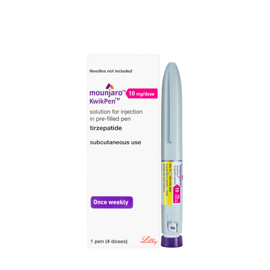 Mounjaro 10 mg/0.6 ml KwikPen Injection 4 Doses