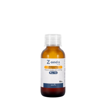 Z-Onda 4 mg/5 ml Syrup 50 ml