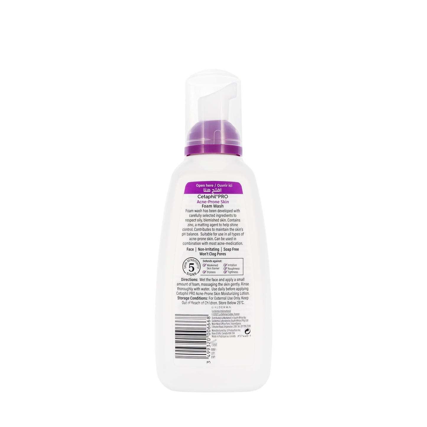 Cetaphil New Pro Acne Prone Foam Wash 236 ml
