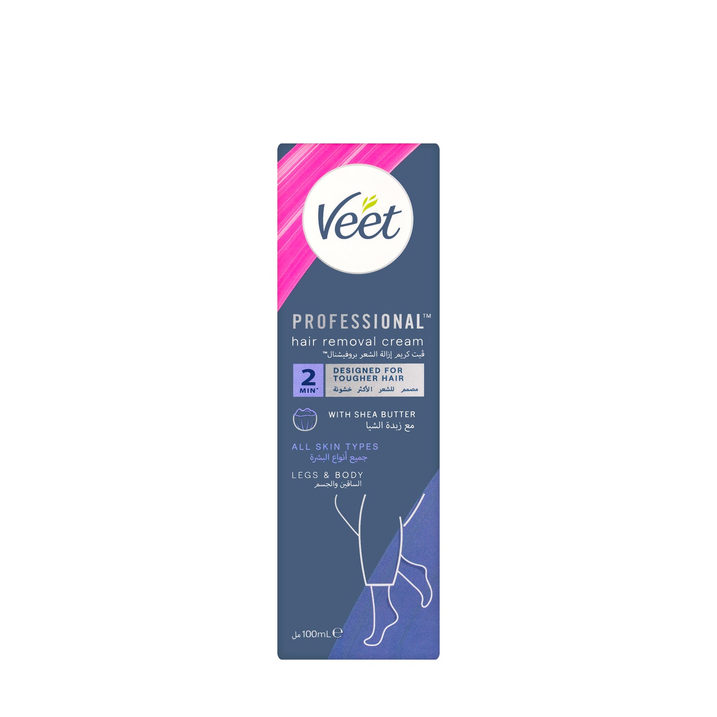 Veet Professional Hair Remover Cream [Leg/Body] 100 ml