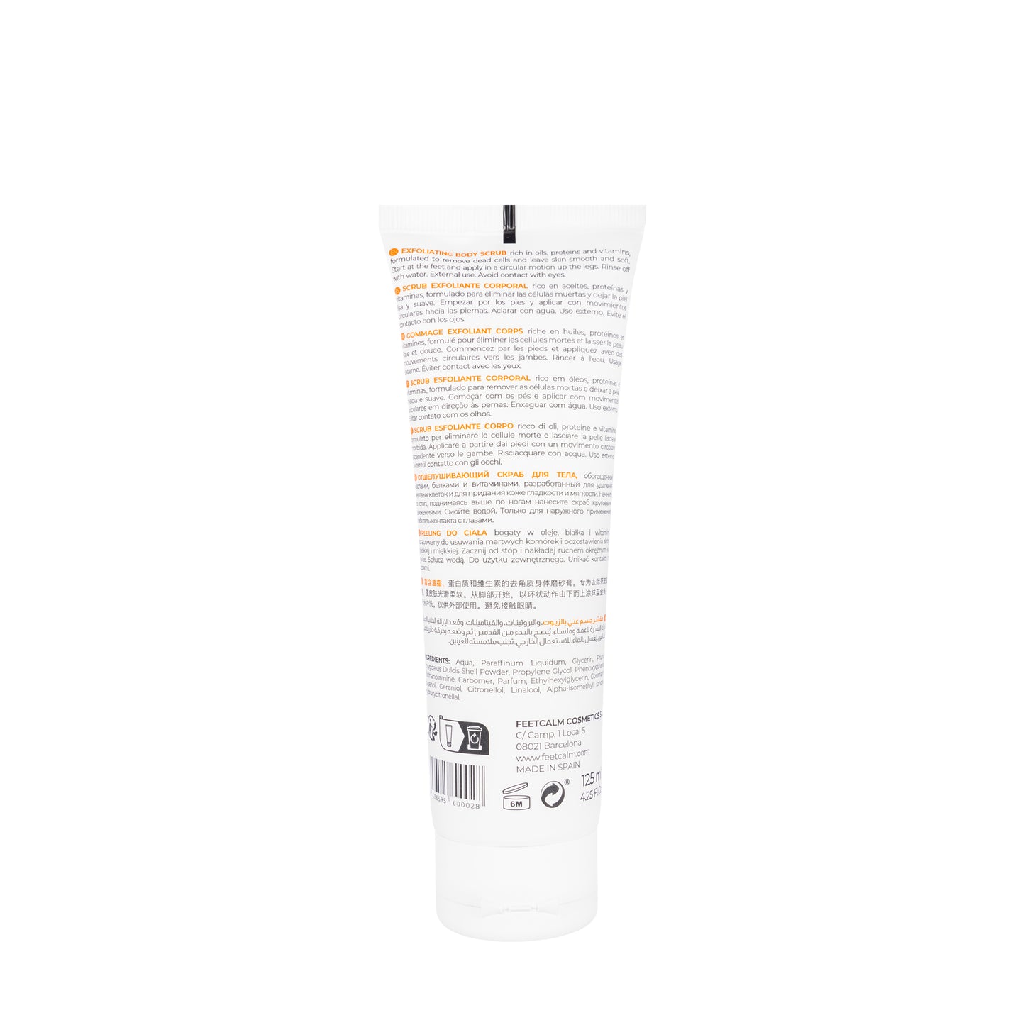Feetcalm Exfoliating Body Scrub 125 ml