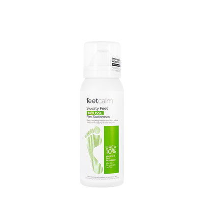 Feetcalm Sweaty Feet Mousse Urea 10% 75 ml