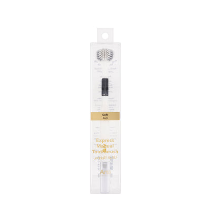 Arta Express Manual [Small] Toothbrush White