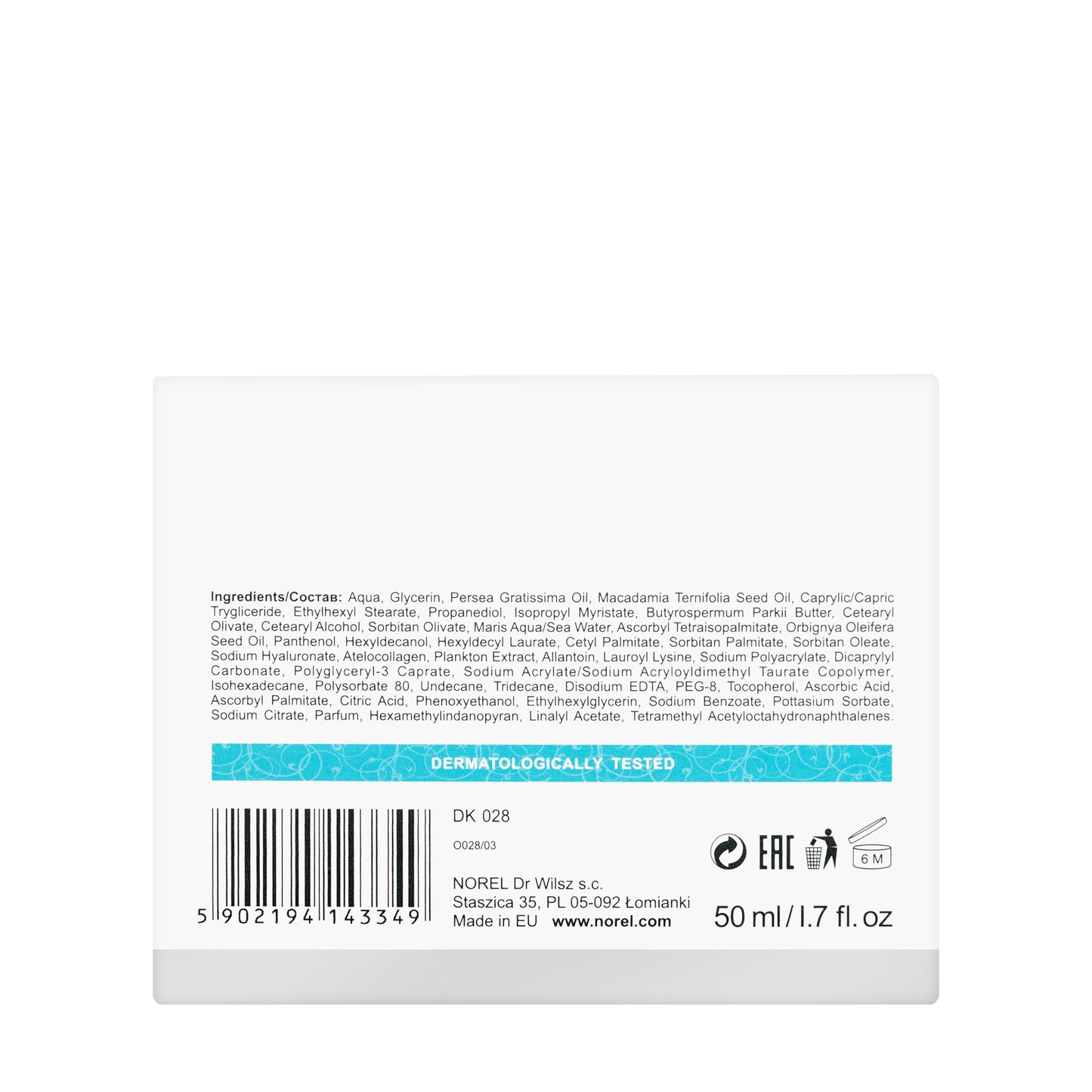 Norel Atelocollagen Smoothing Cream 50 Ml