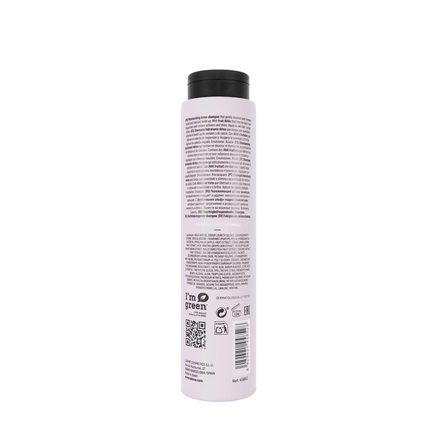 Lakme Metal Remover Hydra Shampoo 300 Ml