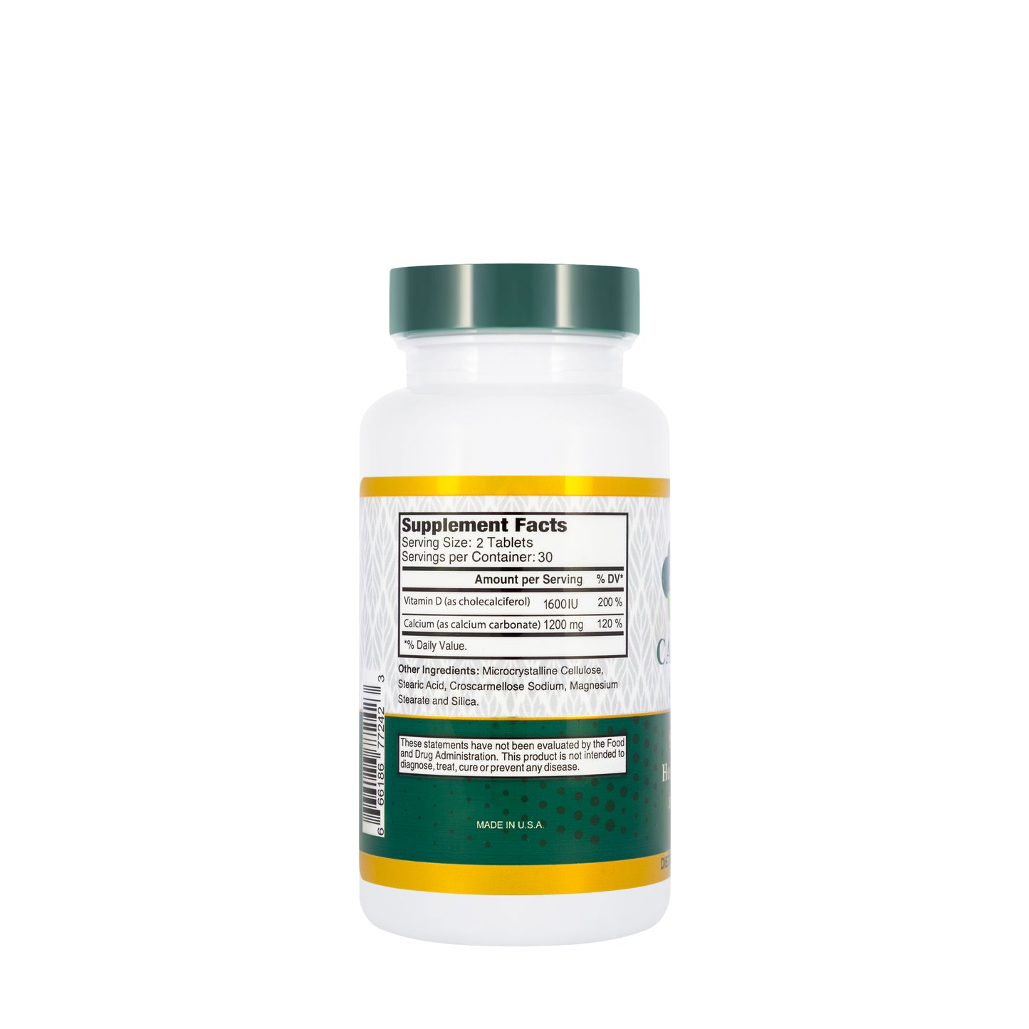 Best Calcium 600 Magnesium + Vitamin D3 60 Tablet