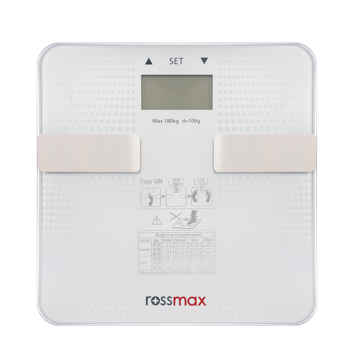 Rossmax Body Fat Monitor Scale [Wf260]