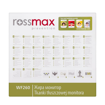 Rossmax Body Fat Monitor Scale [Wf260]