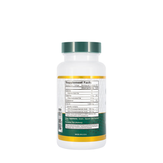 Best Omega 3 1000 Mg 60 Softgel