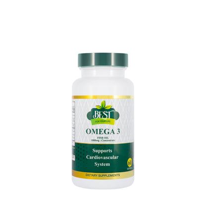 Best Omega 3 1000 Mg 60 Softgel