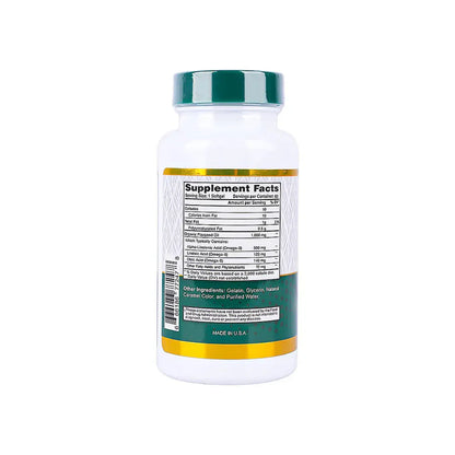 Best Omega 3-6-9 Flax Oil 1000 Mg 60 Softgel
