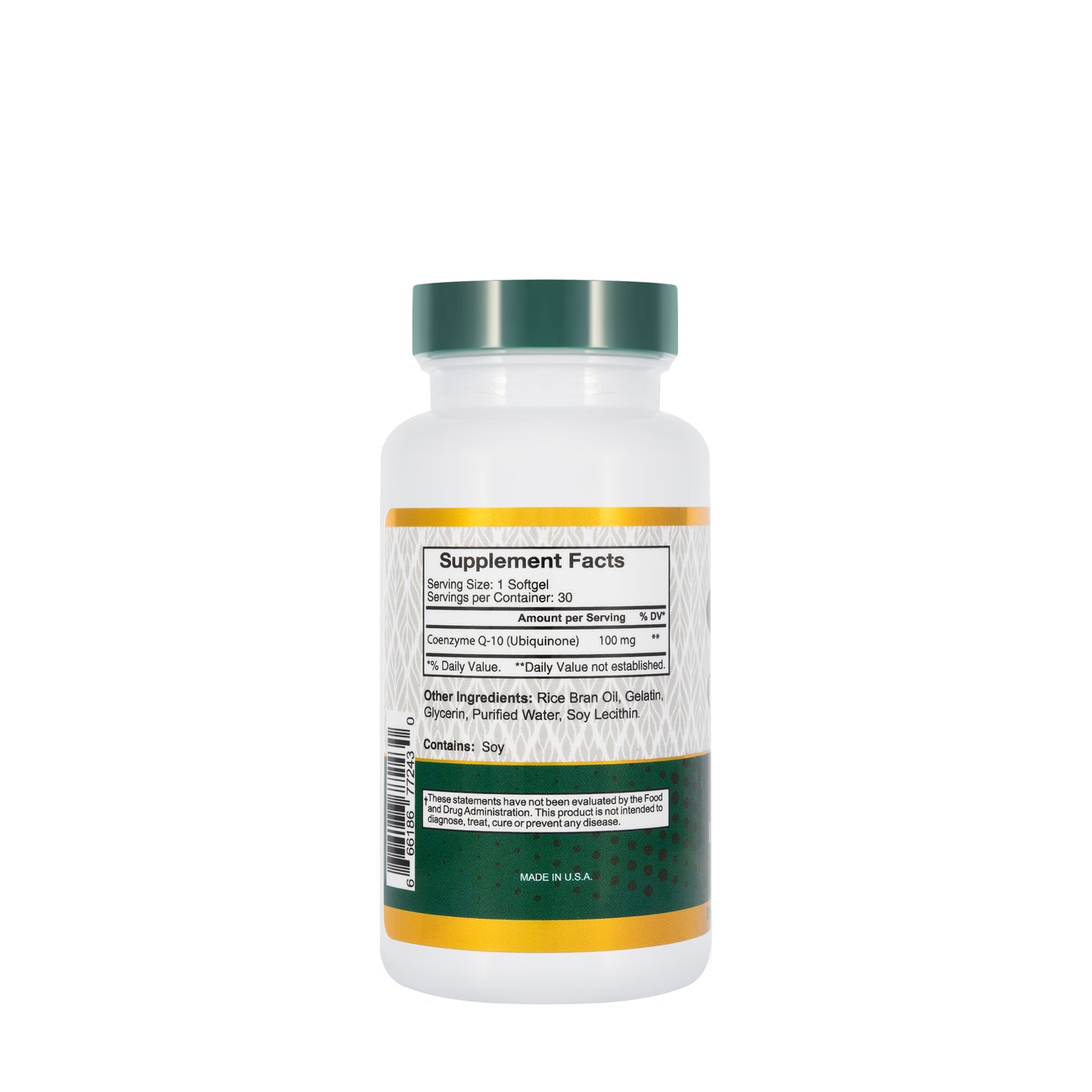 Best Co Q-10 100 Mg 30 Softgel