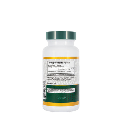 Best Co Q-10 100 Mg 30 Softgel