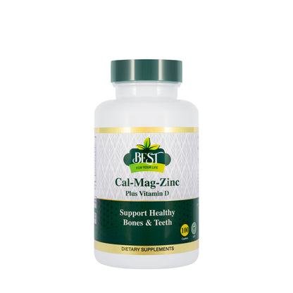 Best Calcium + Magnesium + Zinc + Vitamin D3 100 Tablet