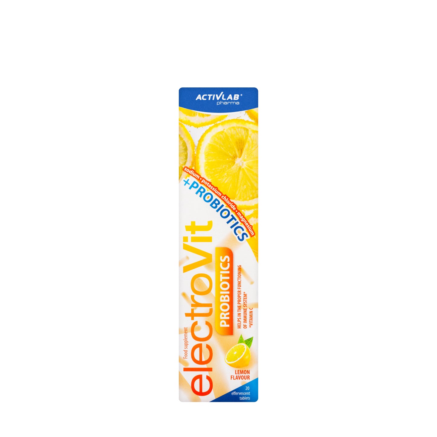 Activlab Electrovit+Probio Lemon 20 Effervescent Tablet
