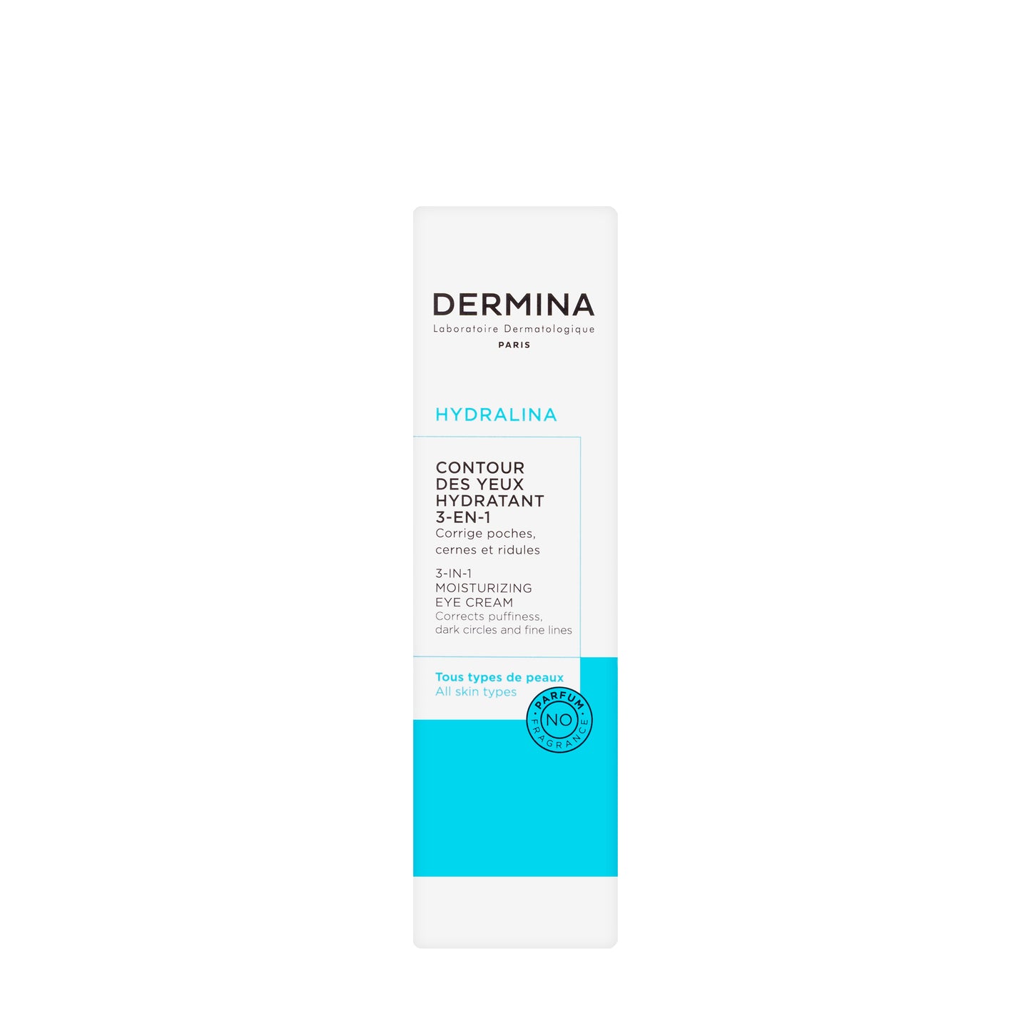 Dermina Hydralina 3In1 Moisturizing Eye Cream 20 Ml