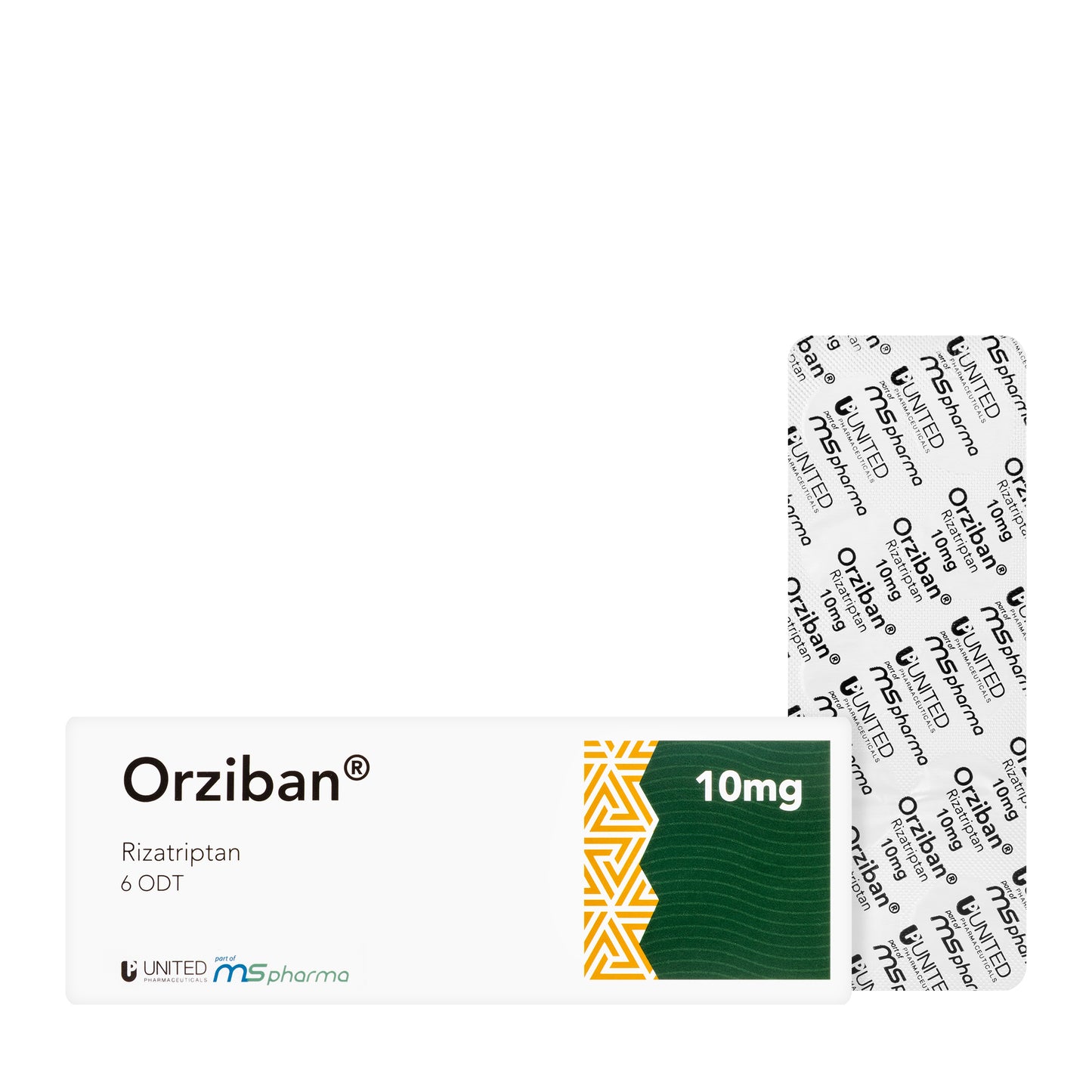 Orziban 10Mg 6 ODT Tablets
