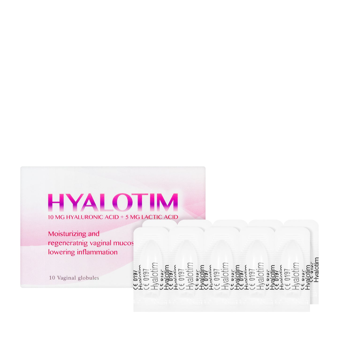 Hyalotim Vaginal Ovules 10 Pieces