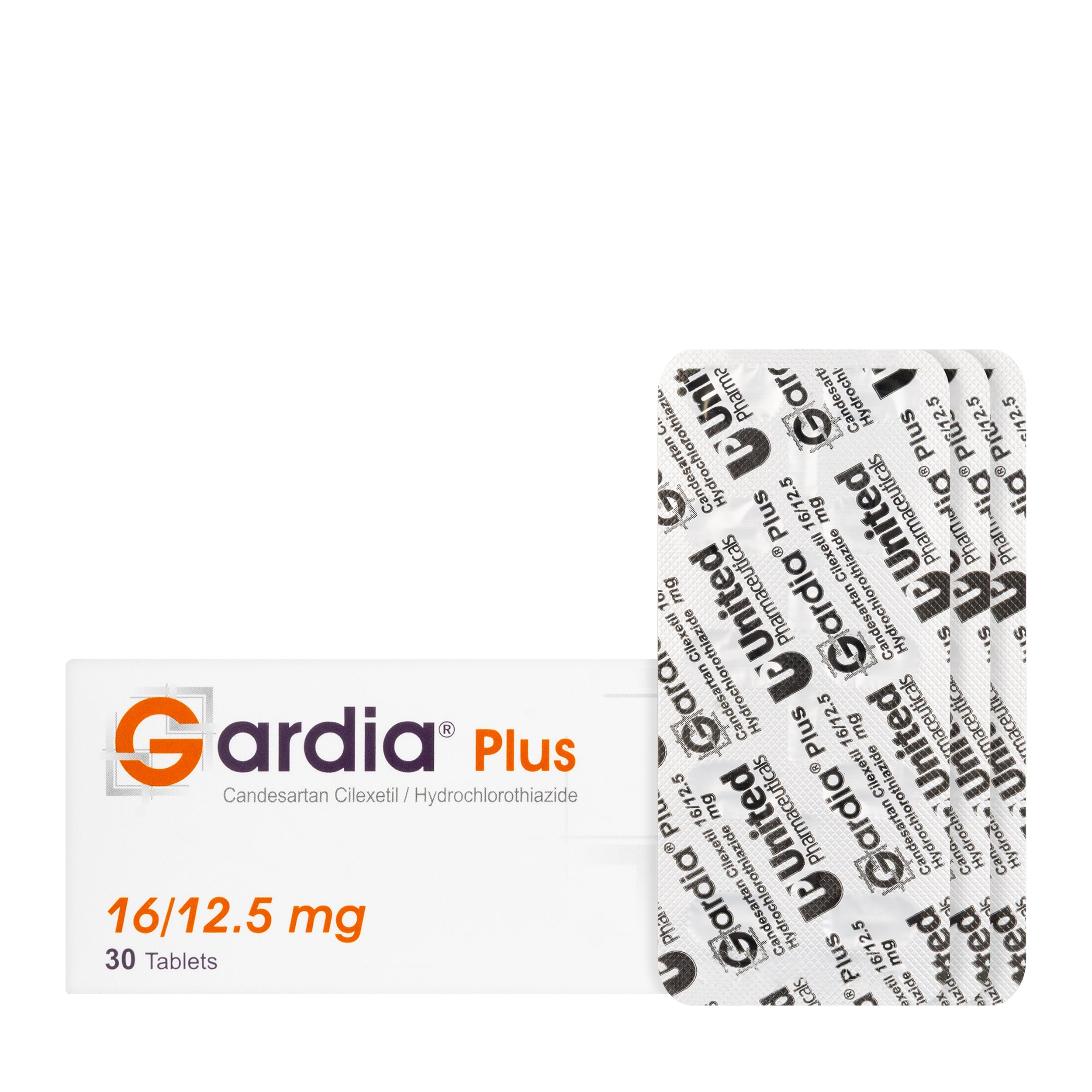 Gardia Plus 16/12.5 Mg 30 Tablet