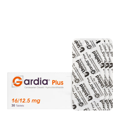 Gardia Plus 16/12.5 Mg 30 Tablet