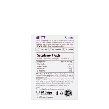 Thintech Melatz 5 mg 20 Strips