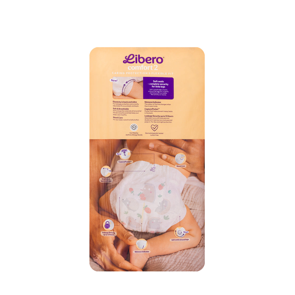 Libero New Comfort Size 2 3–6 kg 47 Pieces